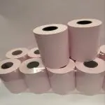 رول پرینتر حرارتی 36 متری (صورتی) - Image 2