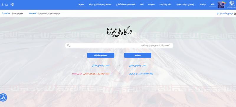 دریافت مجوز برای راه اندازه میوه فروشی